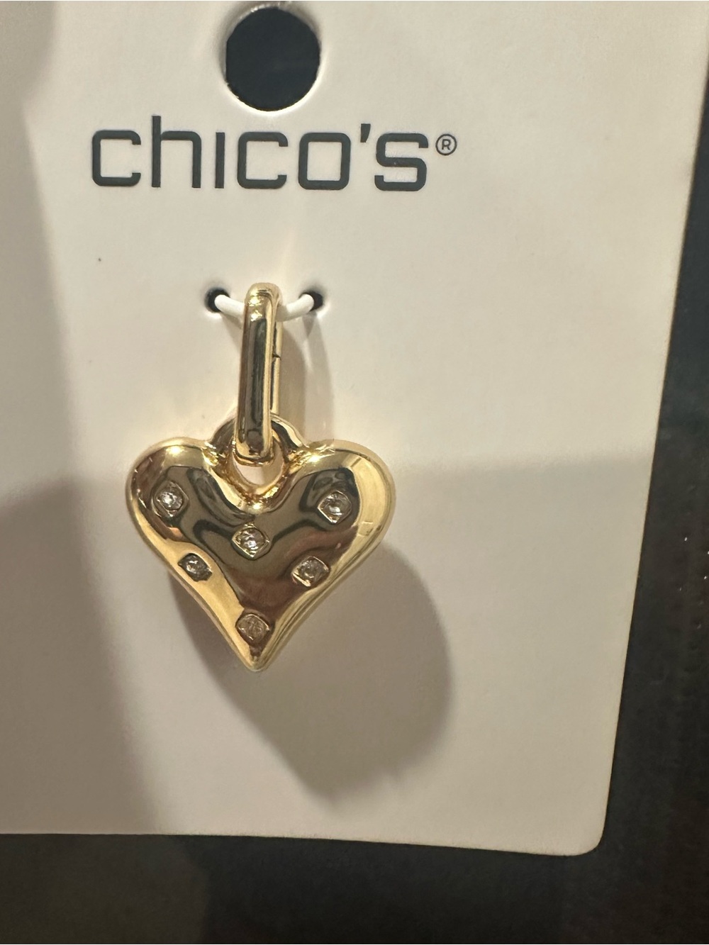 Heart charm